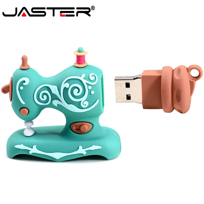 Корабль 2019 Новый USB 2 0 мультфильм швейная машина модель карту флэш-памяти с