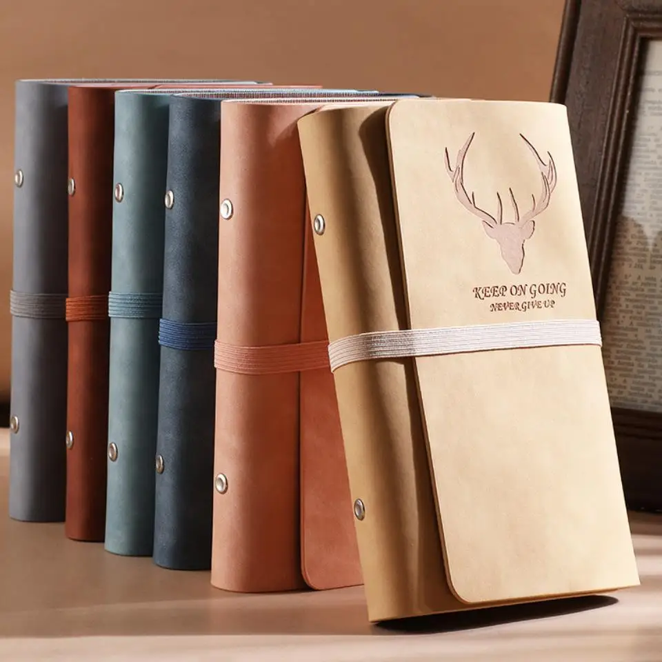 &quotВолшебный олень&quot Искусственная кожа дневник Винтаж журнал путешествий