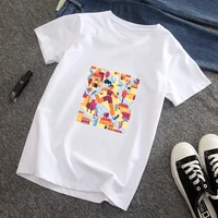 new abstract painting t shirt womentees funny harajuku t shirt kawaii top cartoon graphic fashion tshirt female