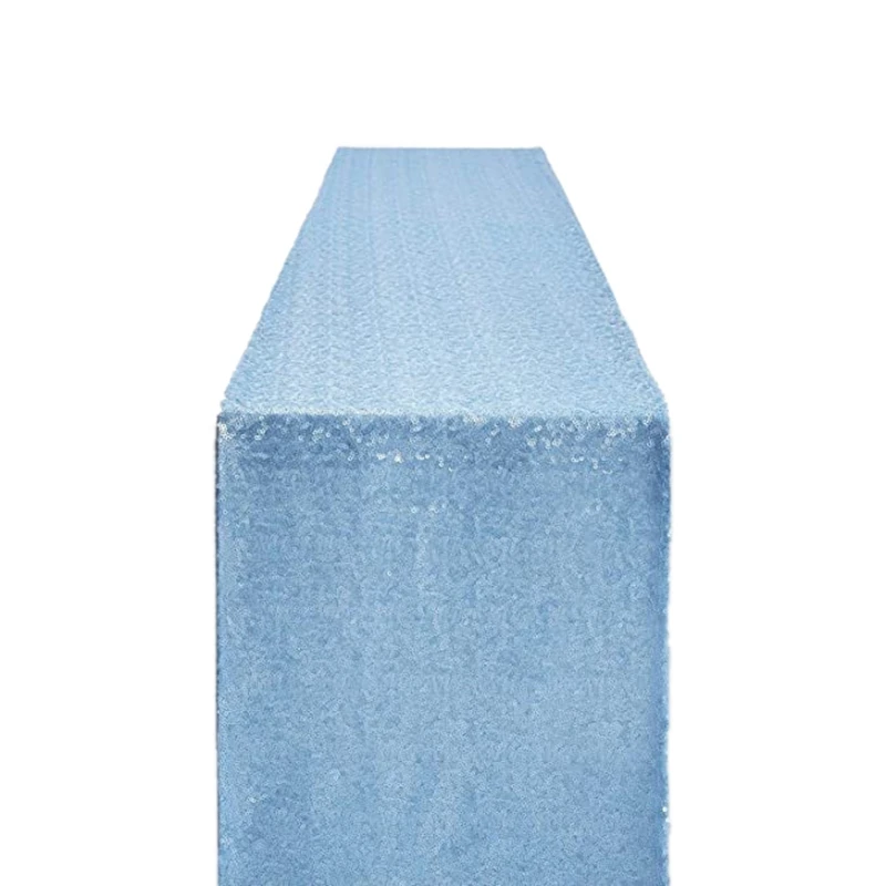 

12 x 108Inch Sequin Table Runner, Glitter Tablecloth for Party Decor