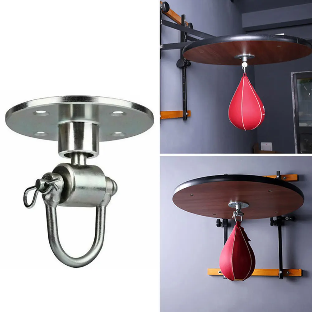 

Boxing Speed Ball Base Hook MMA Swivel Platform Bracket Pear Punching Bag