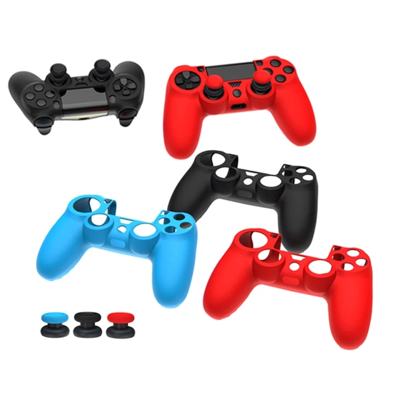 Силиконовый защитный чехол для контроллера PS4 95AF | Электроника