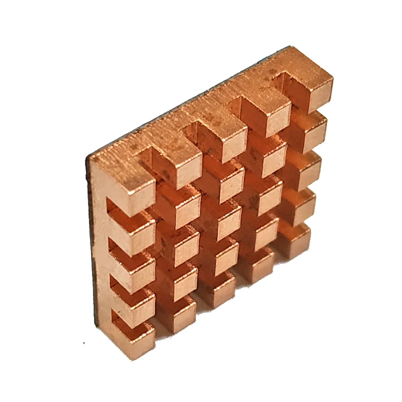 Чистая медь радиатор клей заднее охлаждение для VGA DDR MOS GPU IC чипсет кулер 17x17x4 мм |