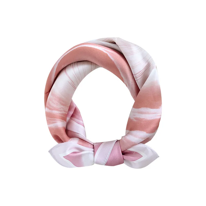 

Fashion 100% Natural Real Silk Scarf Women Shawls Wraps 2020 Luxury Brand Foulard Femme Bandana Hijab Pashmina Scarves 53 *53cm