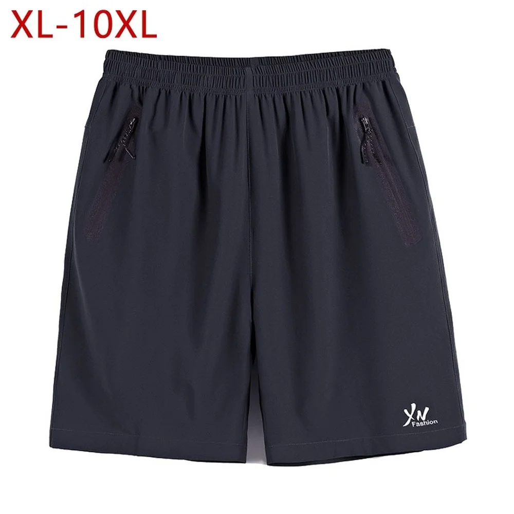 8XL 9XL 10XL Bermudas Short Homme Quick Drying Boardshorts Classic Style Waterproof Men Shorts Loose Summer Soft Male Short