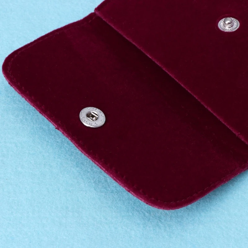 

Jewelry Bag Storage Portable Soft Lint Velvet Flannel Bracelet Necklace Gift Bag XXFB