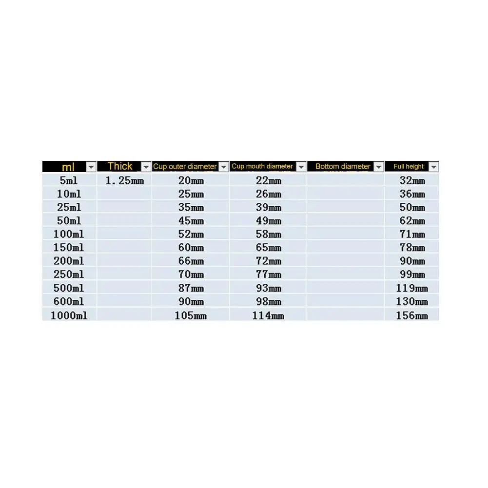 5 шт. оборудование для лабораторных химических экспериментов прозрачные