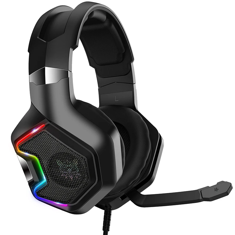 

Проводные игровые стереонаушники с микрофоном для PS4 Xbox ПК ноутбука