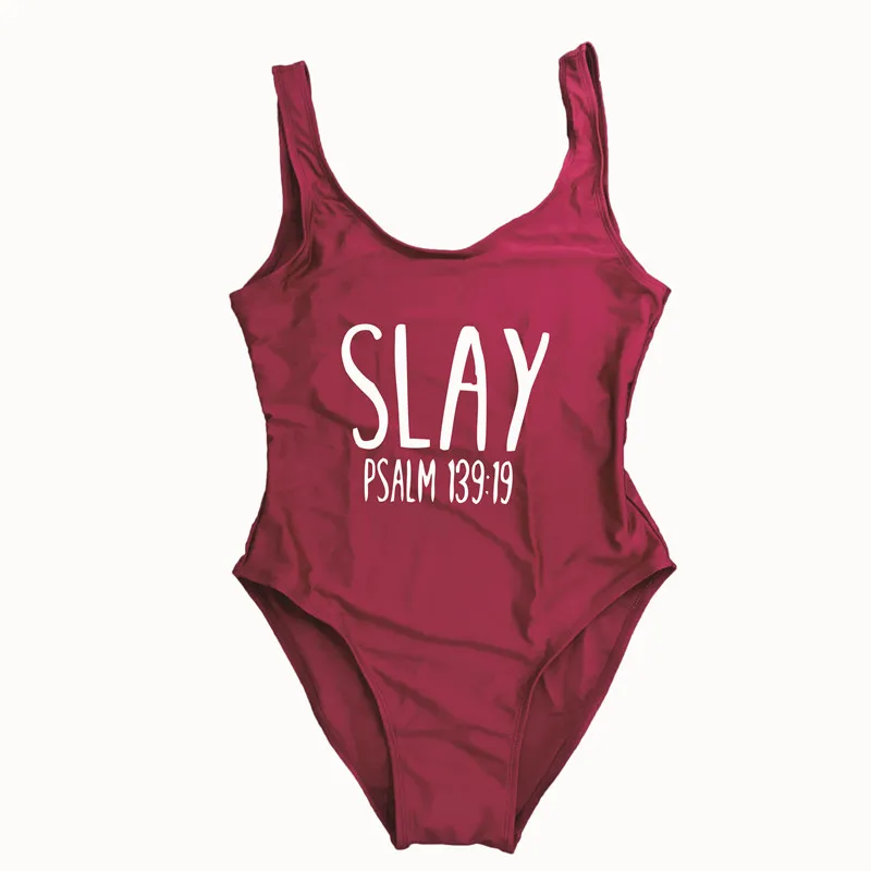 Slay Graphic купальный костюм доступен в нескольких цветах слитный женская одежда для