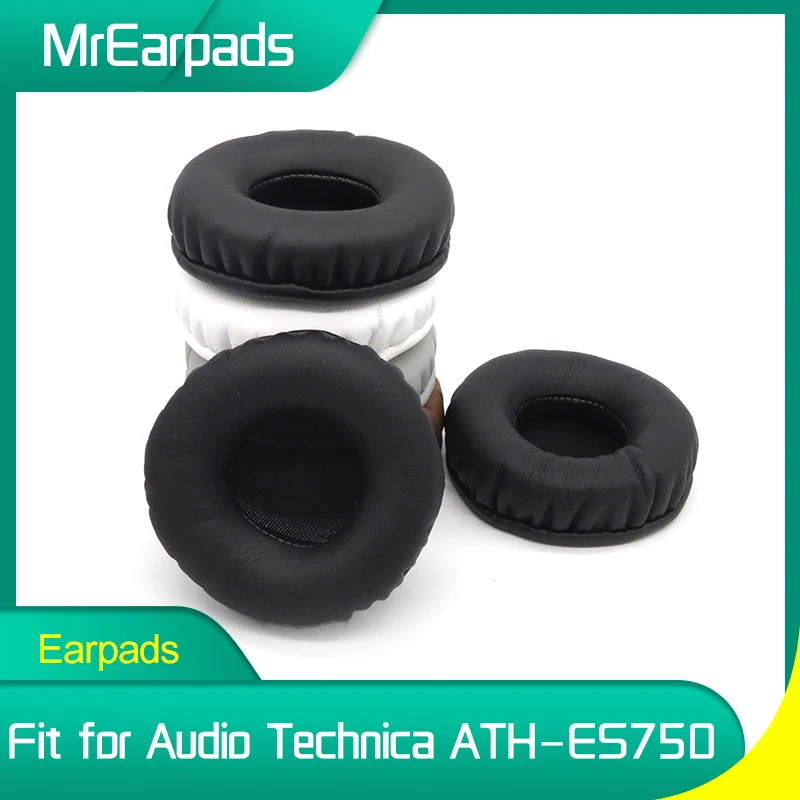 MrEarpads Earpads For Audio Technica ATH ES750 E750H Headphone Headband Rpalcement Ear Pads Earcushions Parts