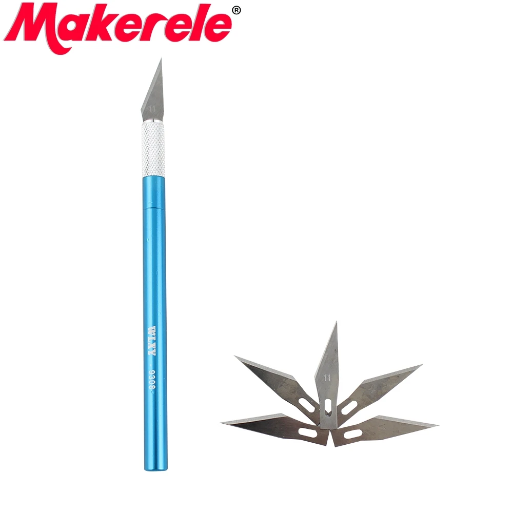 скальпель ножи 5 Лезвия Нож для Резьбы По Дереву Ремесло Скульптура Гравировка