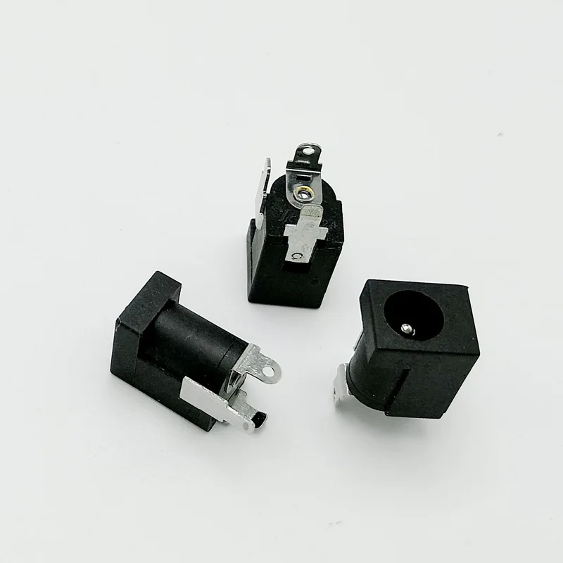 10 шт . вертикальный тип DC разъем питания 5 5x2 1 мм питания|socket connector|connector 2connector dc |