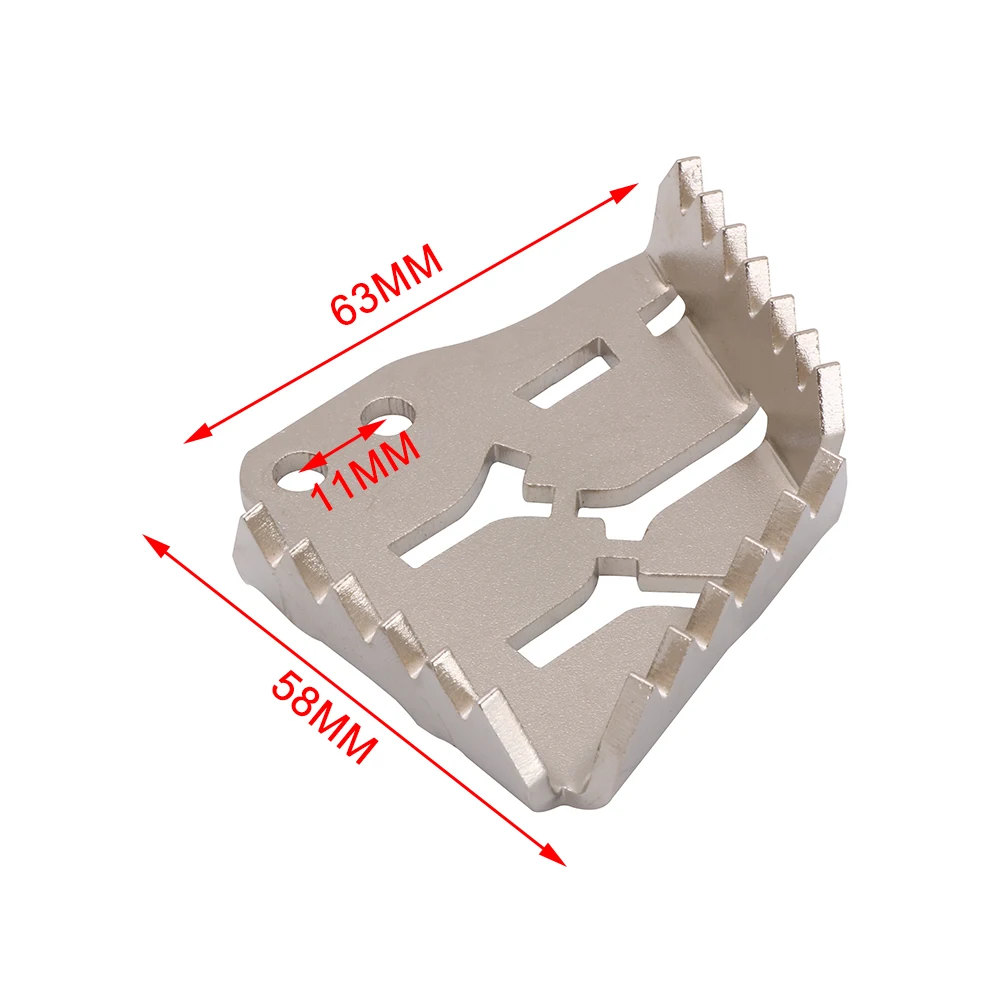 

Motorcycle CNC Brake Pedal Step Extension For KTM Adventure ADV 990 1050 1190 1290 R SMR Super Accessories Street Bike