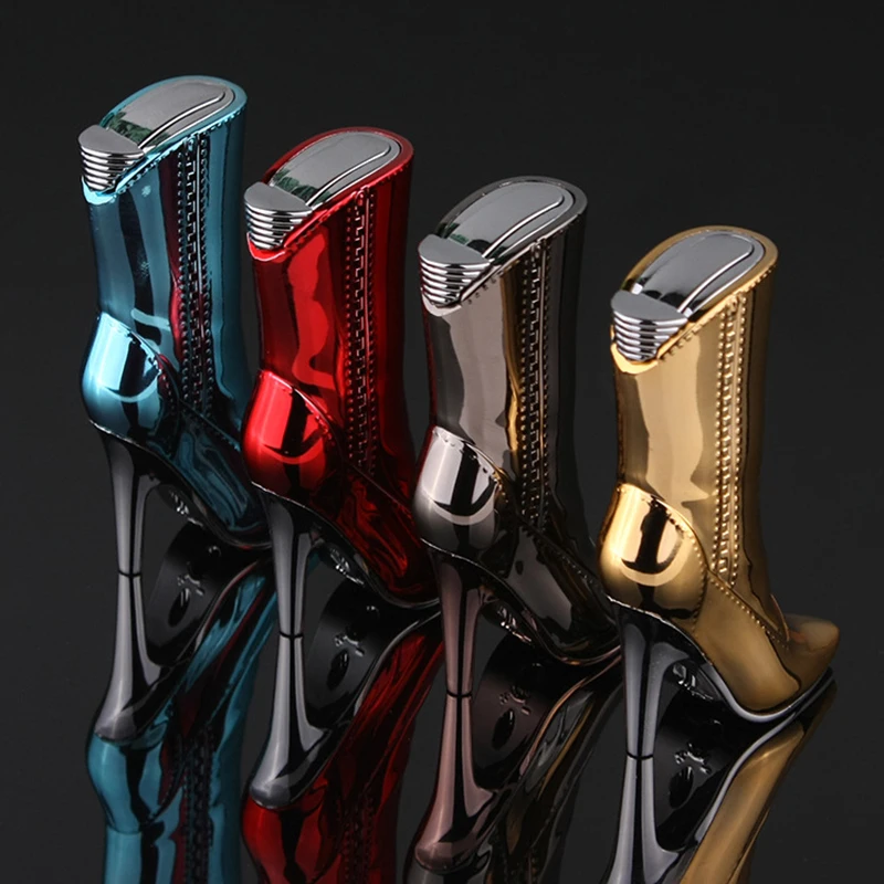 Красивые женские сапоги 30 шт. газовая надувная зажигалка необычная Новая