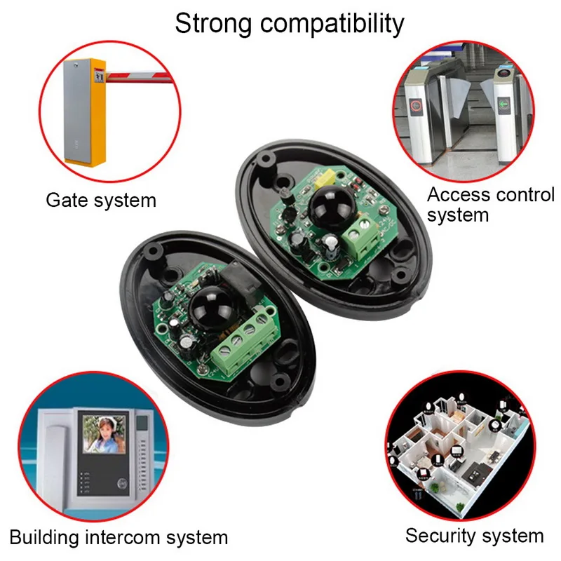 30 в активный фотоэлектрический один комплект 1 инфракрасный датчик луча Детектор