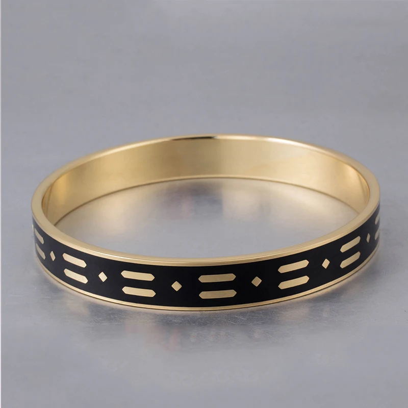 Прямая поставка женский браслет из нержавеющей стали керамические ювелирные