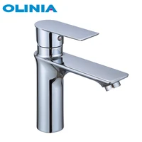 olinia polished basin faucet bathroom basin tap ceramic core bathroom faucets bathroom basin tap chrome basin faucet ol8200c
