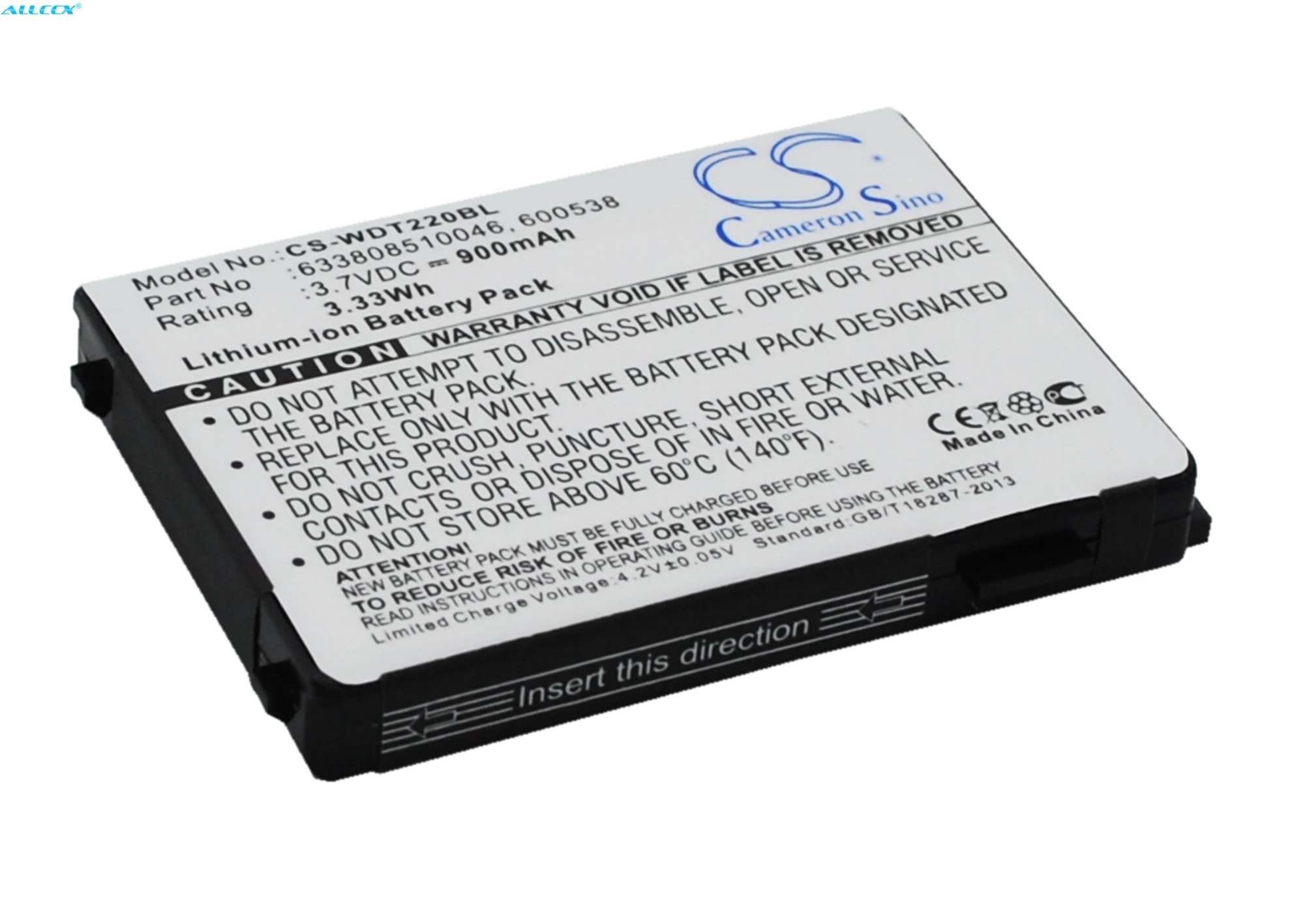 Аккумулятор Cameron Sino на 900 мА · ч для Datalogic/PSC Falcon PDT PT40 Unitech HT630 HT650 PT630 PT630D PT650