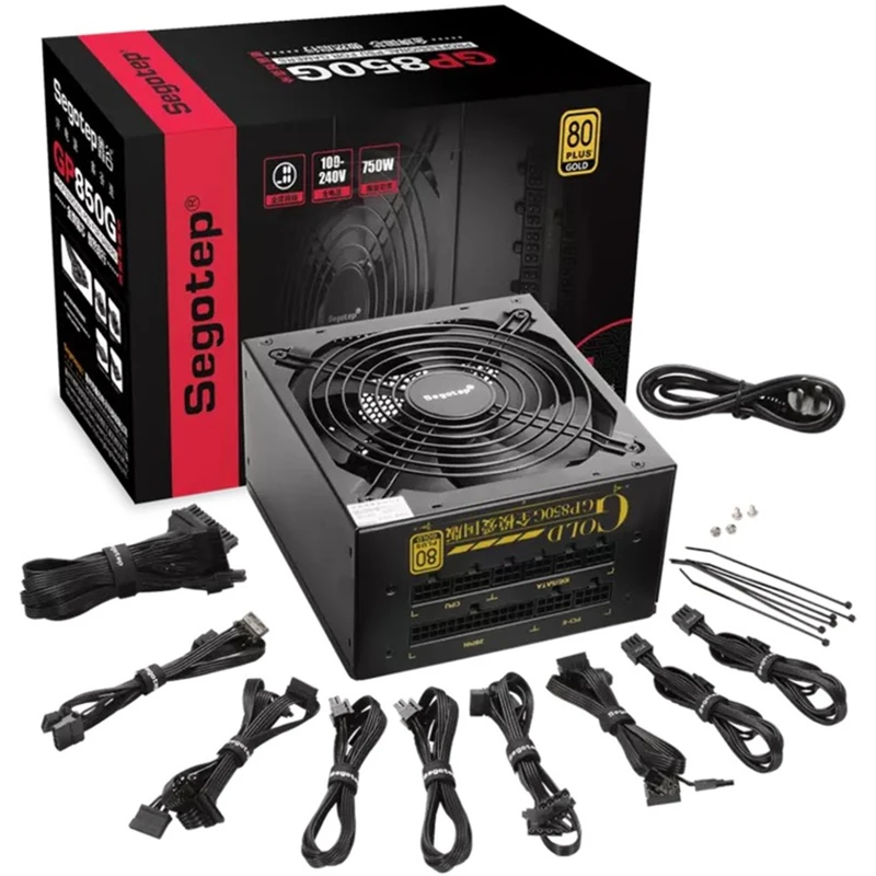 New Original PSU For Segotep 80plus Gold Silent Game Power Supply Rated 750W Peak 850W GP850G | Компьютеры и офис