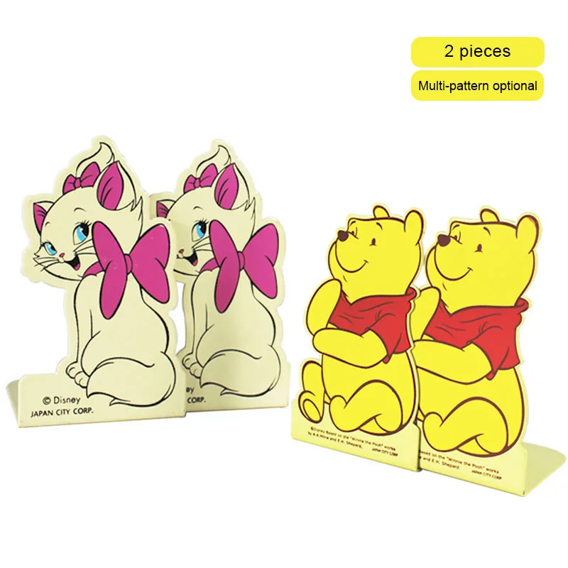 

Child Gift Cute Reading Book Holders Metal Bookends Portable Cartoon Book Stand Desktop Book Organizer Kid Small Bookends