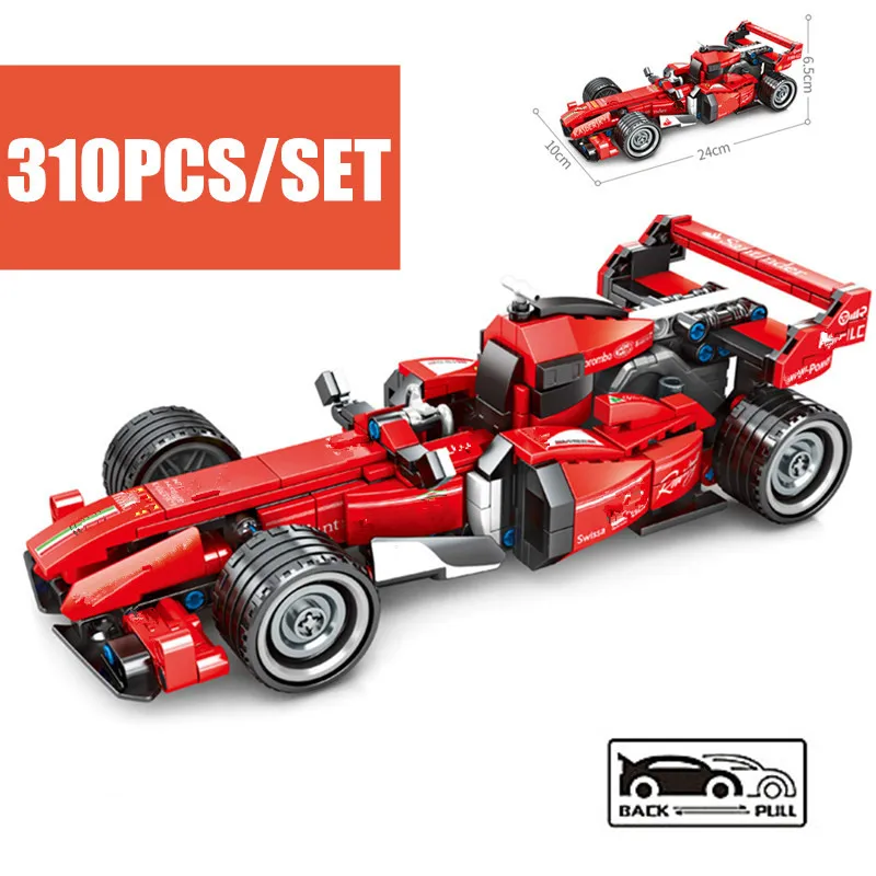 Новый блок Sembo функция вытяжки скорость Champion формула автомобиль гоночный