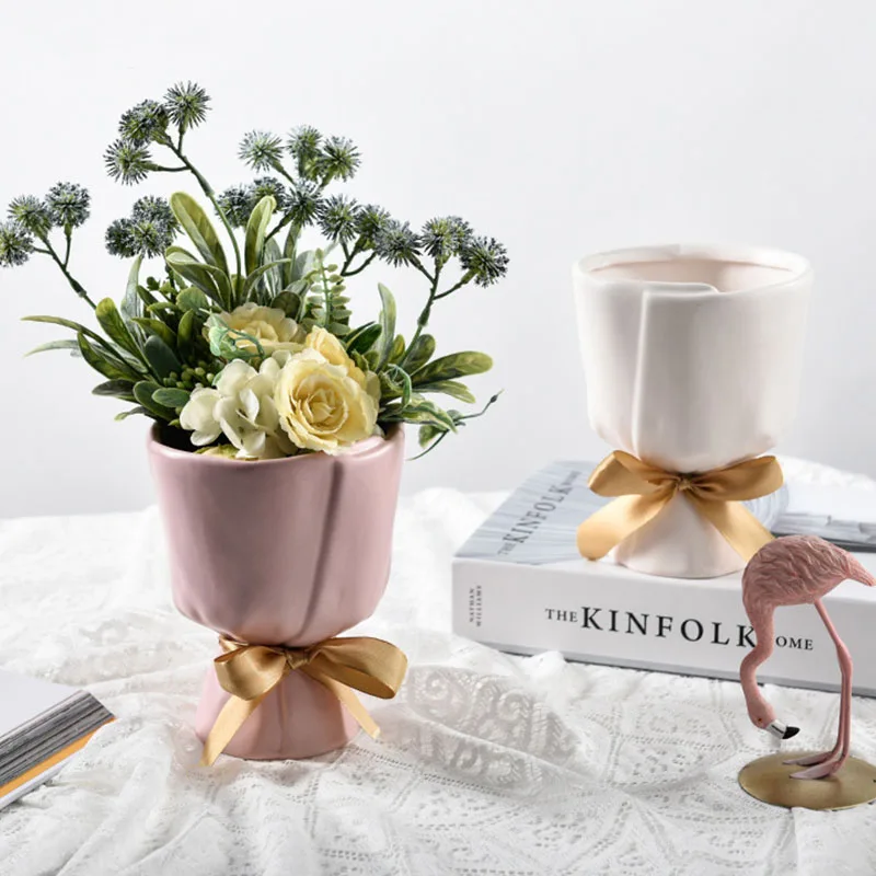 Искусственная книжка цветок керамический декоративные аксессуары настольный