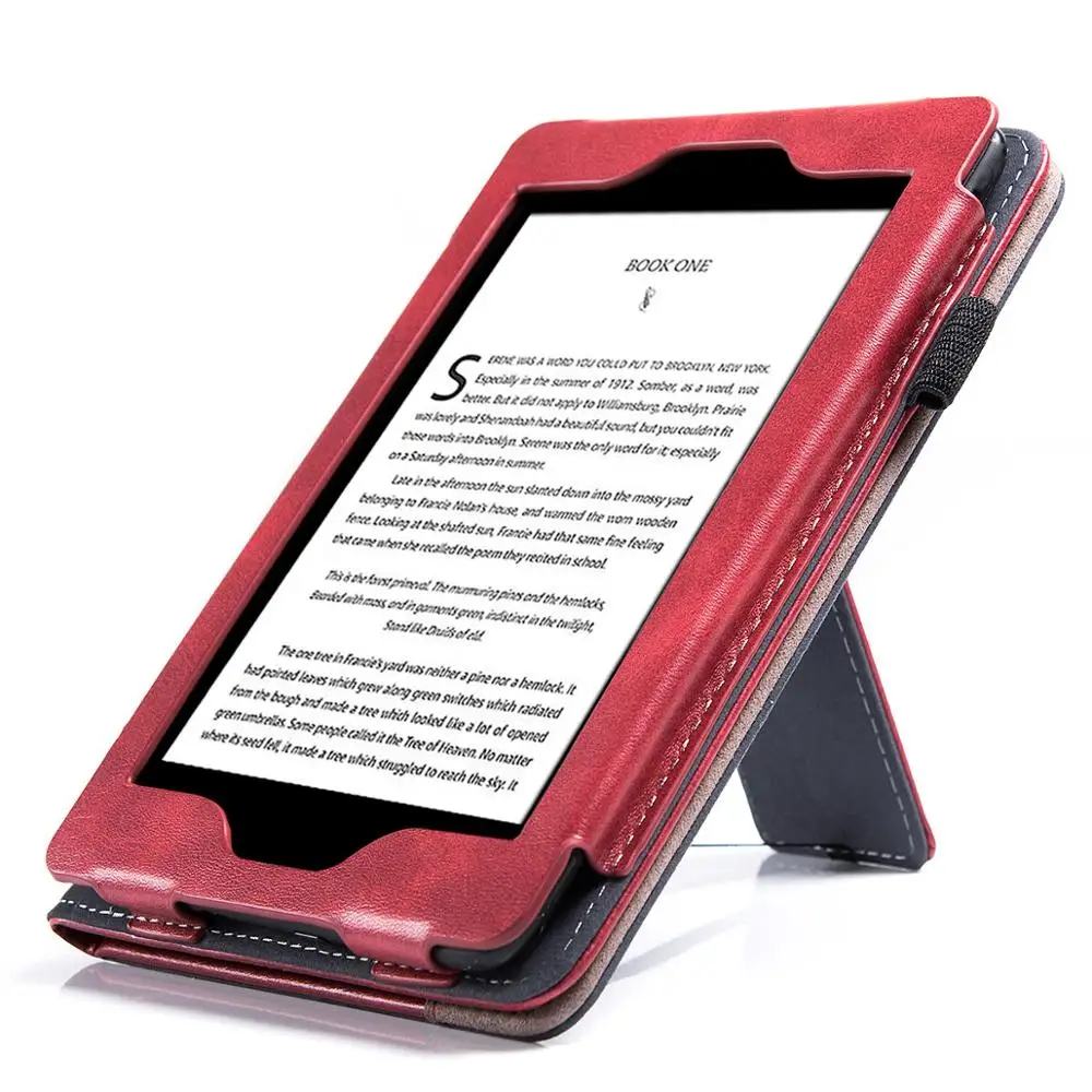 

AROITA Stand Case for Kindle Paperwhite (6th/7th/10th Generation) - Magnetic Closure Protective Cover with Hand Strap Sleep/Wake