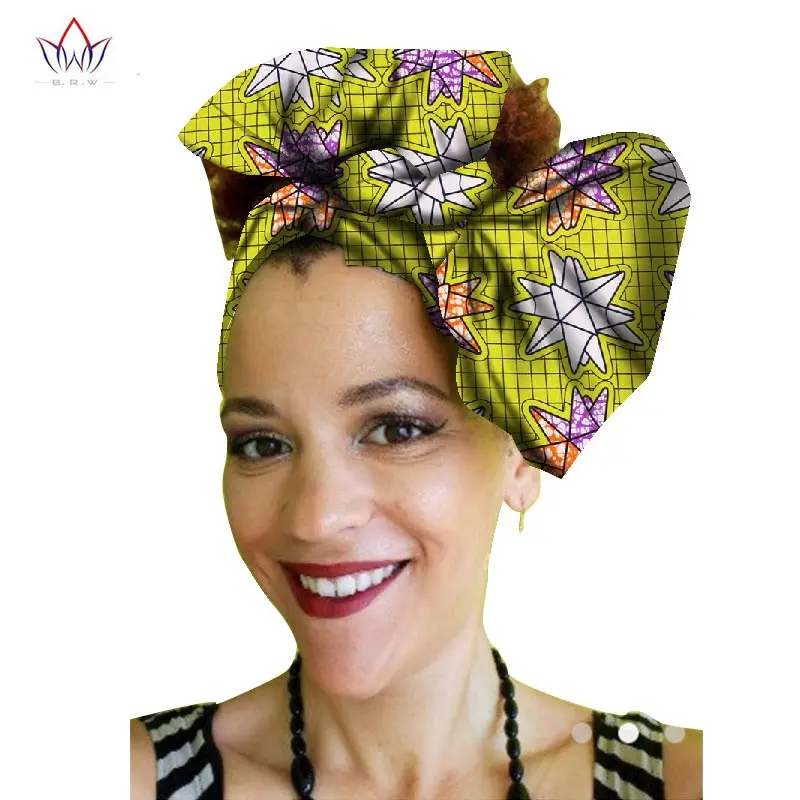 Мульти цвета в африканском стиле с принтом Анкара головной обруч галстук шарф