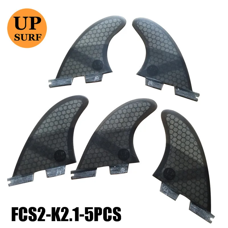 k2.1 5pcs black Плавники для серфинга G7/G5/Gl/K2.1 fcs ii плавники fcs 2 quad quilla surf fcs2 surf gl плавники fcs 2 quad 4 штуки quad - Цвет: k2.1 5pcs black