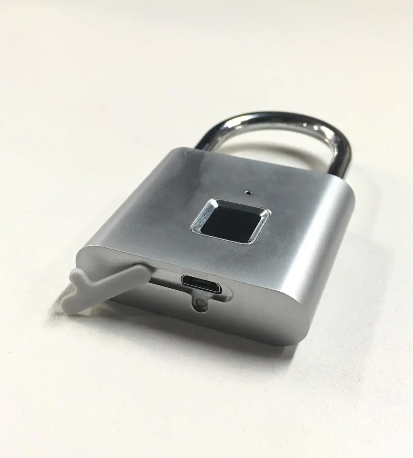 Умный Замок для дверей без ключа USB перезаряжаемый сканер отпечатков пальцев