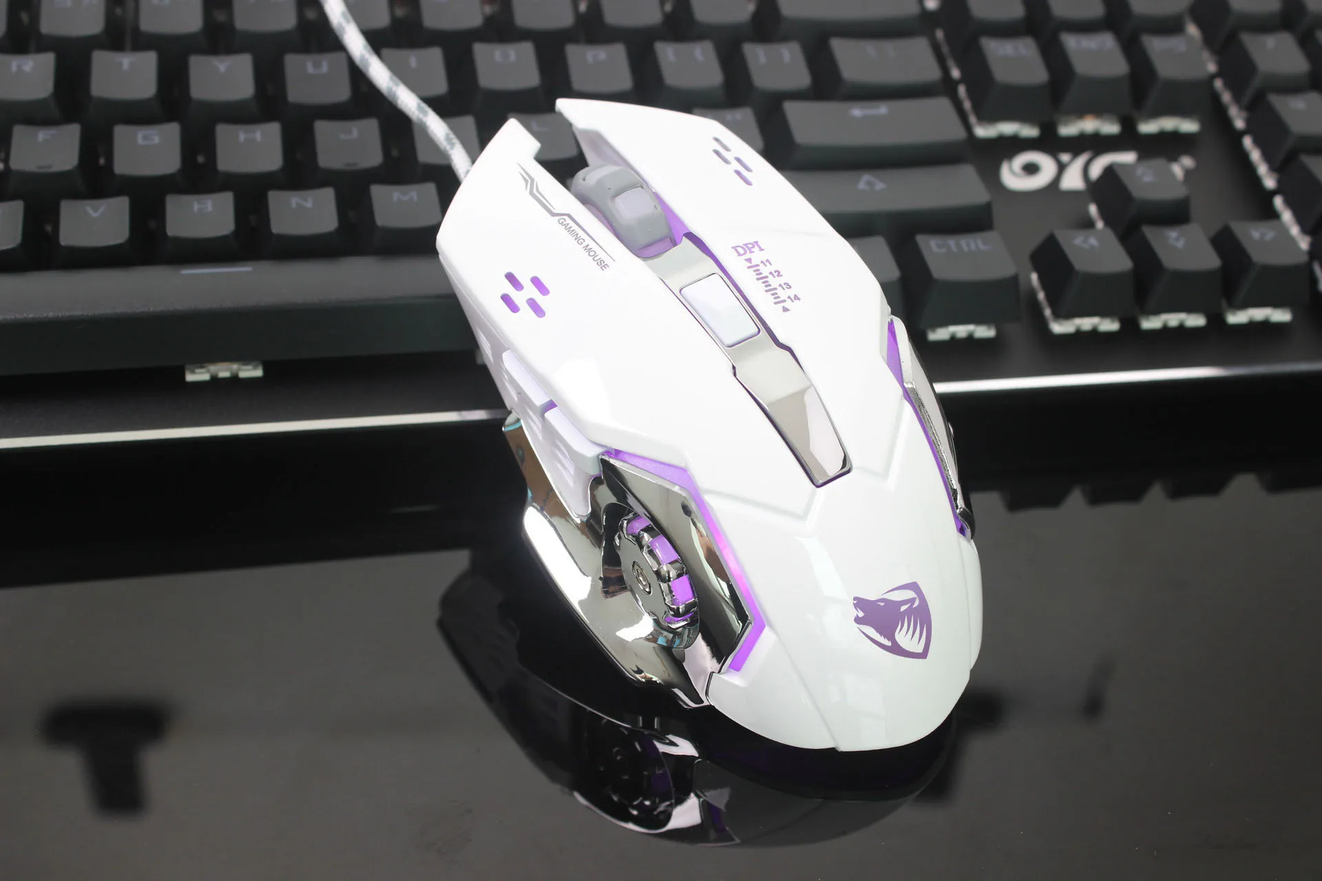 Профессиональная геймерская игровая мышь 6 кнопок 3200DPI регулируемая Проводная