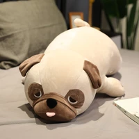 55 90cm plush shar pei toy stuffed plush animal dog soft doll pug plush toy pillow kids toys birthday gift for child girlfriend