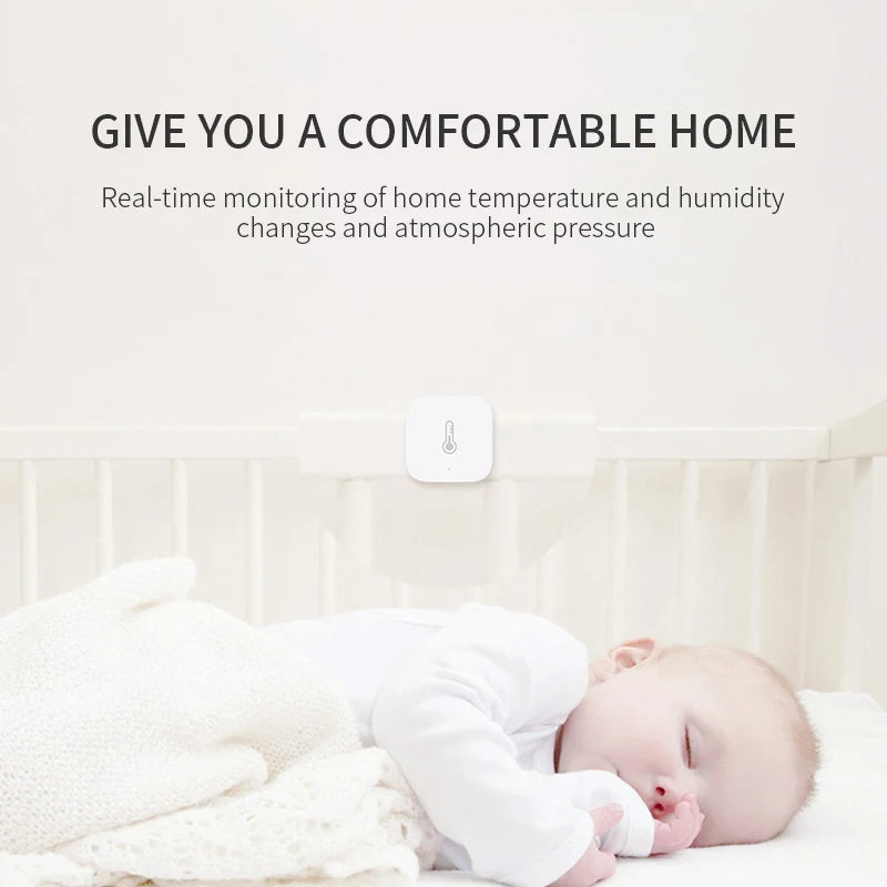 Умный датчик влажности Xiaomi mijia для Mi home APP Zigbee connect gateway|Автоматизация зданий| |