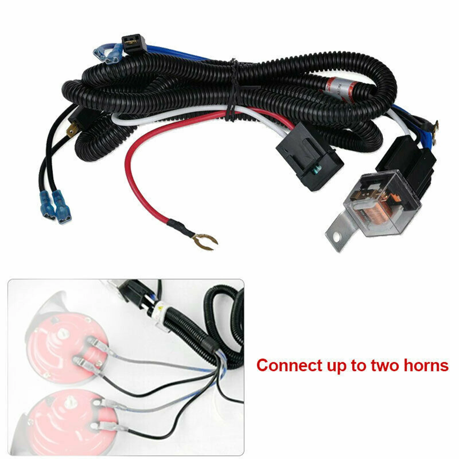 12V/24V рог жгут проводов реле комплект для автомобиля решетка грузовиков крепление