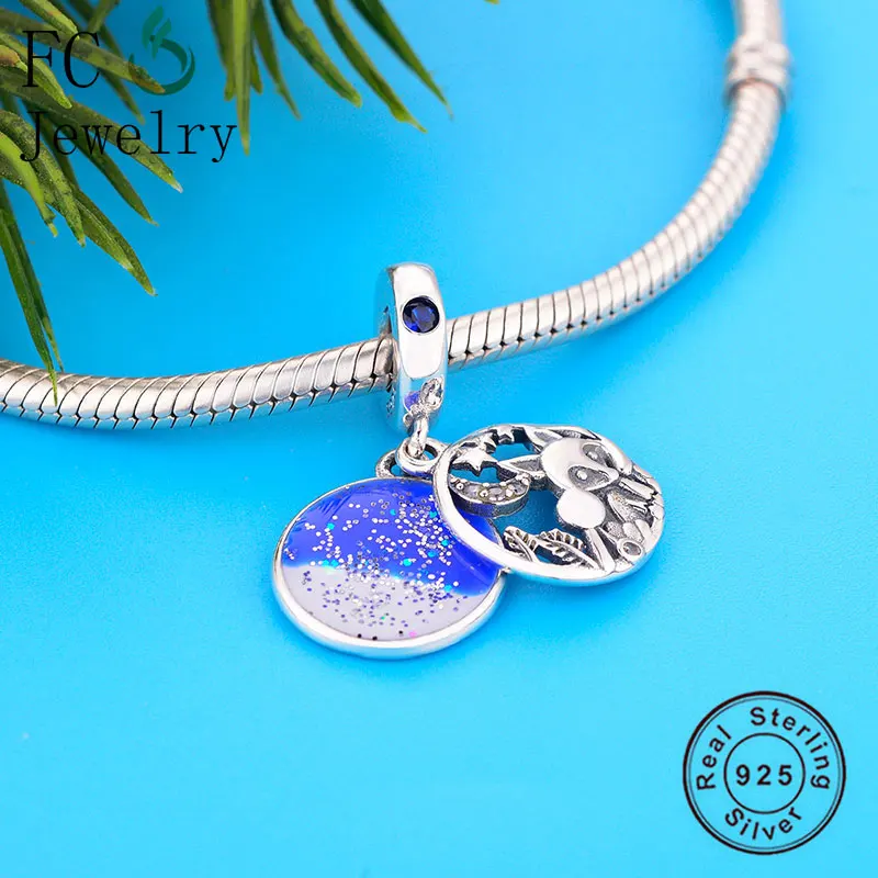 FC ювелирное изделие оригинальный бренд подвески браслет 100% Серебро 925 пробы