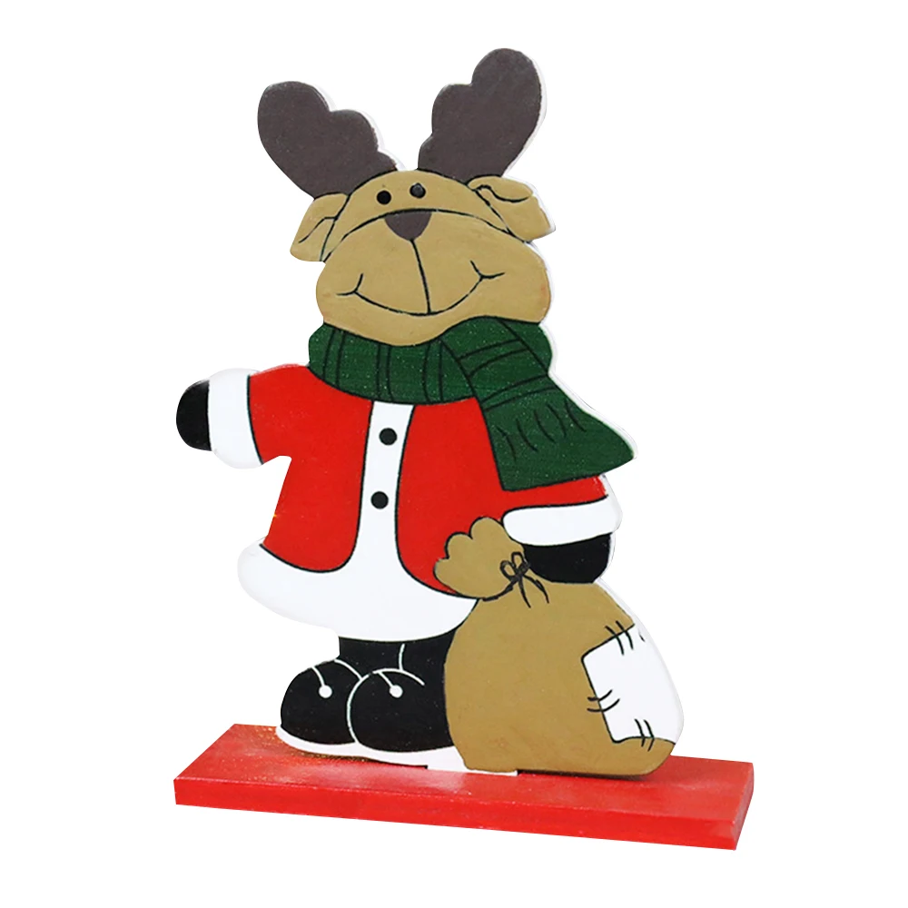 

Christmas Party Snowman Flannel Creative Christmas Decoration Lovely Santa Claus Table Decoration