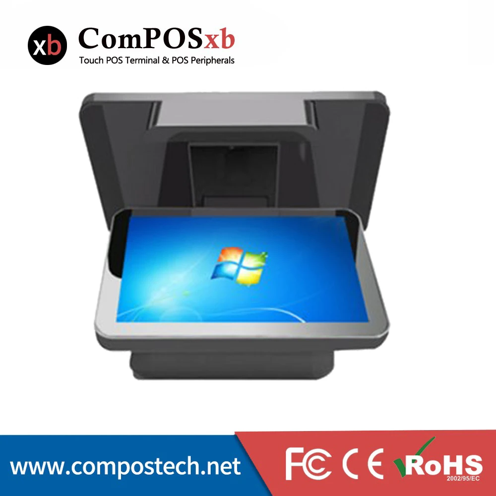 Бесплатная доставка полный набор windows pos-планшетов possystems 15 6 + 11 дюймовый двойной