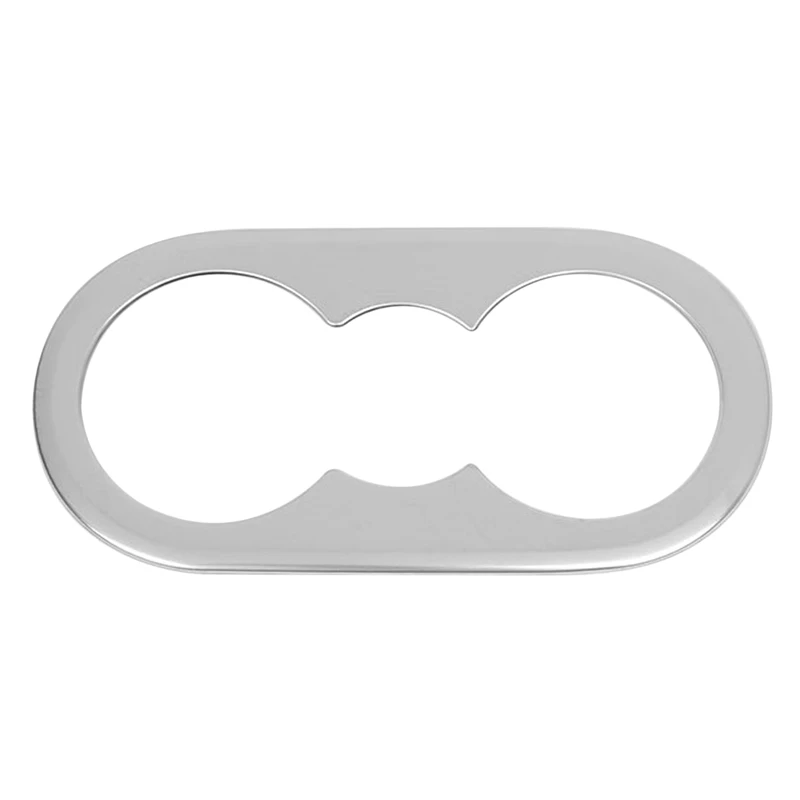 

for 2017 - 2021 Tiguan Mk2 Allspace Rear Seat Drink Cup Holder Cover Sticker Bezel Surround Frame