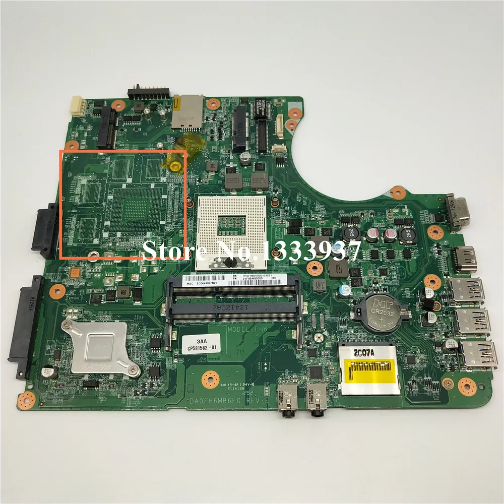 CP581562 01 DA0FH6MB6E0 материнская плата для ноутбука FUJITSU A532 AH532 FH6 Материнская карты|Платы