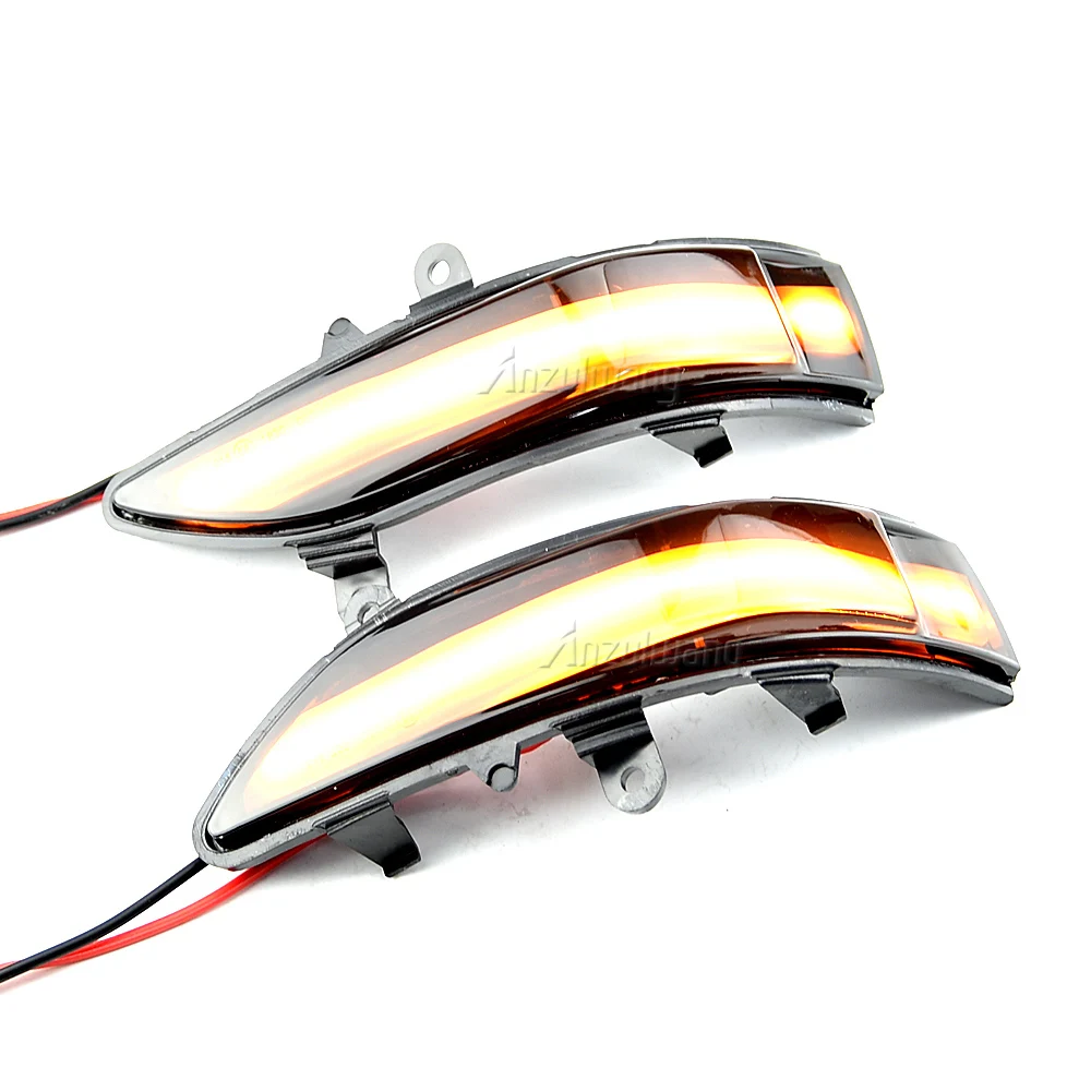 Автомобильные светодиодсветодиодный динамические поворотники для Subaru Forester Tribeca