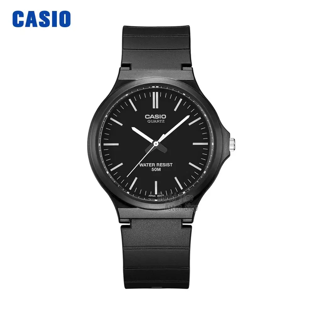 MW2401E-1 Мужские часы Casio лучший бренд класса люкс 30м Водонепроницаемый мужские часы кварцевые военные наручные часы классические нейтральные Спортивные женские часы простые модные relogio masculino reloj hombre erkek kol - Цвет: MW2401E-1