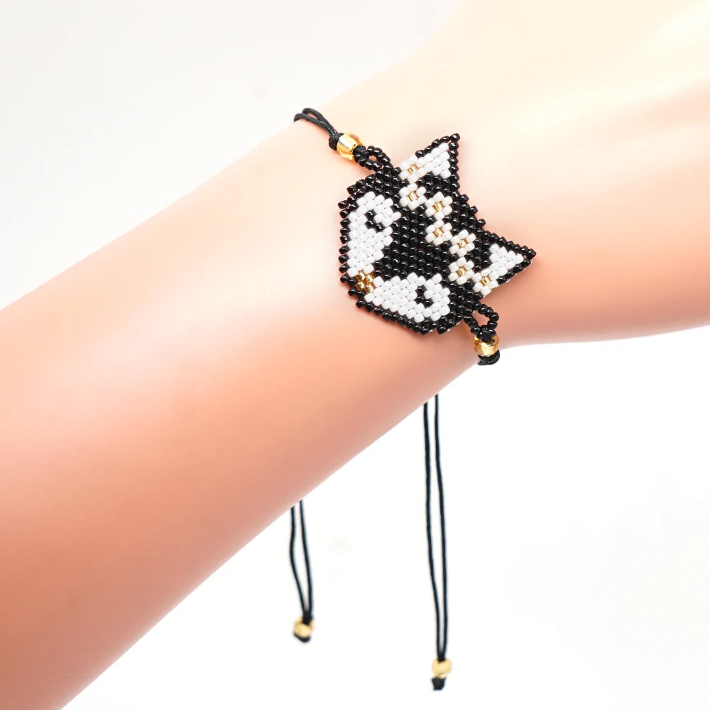 Shinus Miyuki браслет для женщин Pulseras Mujer Moda Bileklik ювелирные изделия в виде животных лисы браслеты летние ручной работы шикарные детские подарки