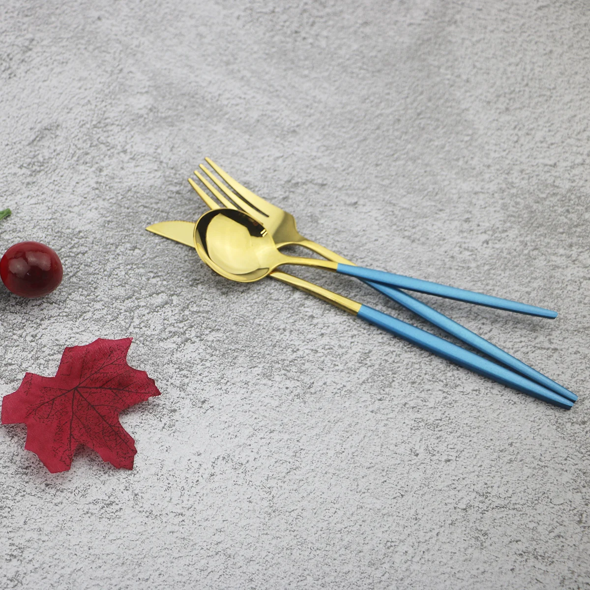 Набор столовых приборов из нержавеющей стали 18/10 розового золота 30 шт.|Наборы