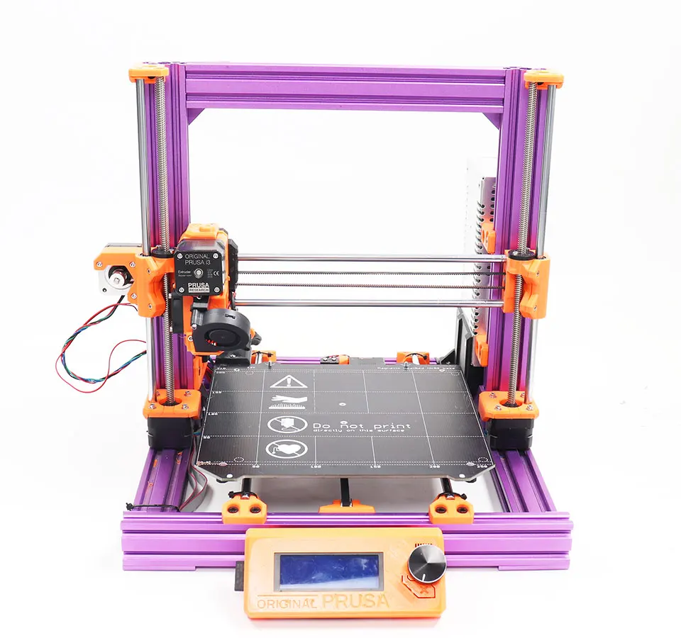 Prusa i3 MK2.5S Медведь 3d принтер Полный комплект красочные экструзии мини Рэмбо 1.3a доска PETG печатных частей