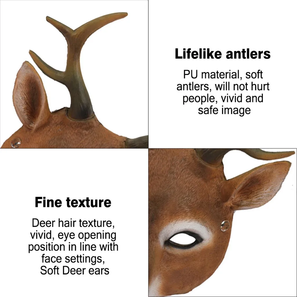 Маска на Хэллоуин 2019 ПУ Реалистичная косплей страшная Костюм для взрослых