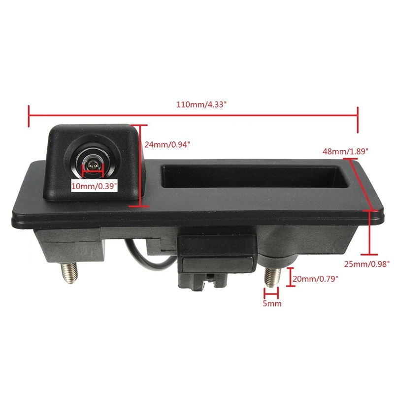 

HD Car Rear View Camera Handle Reverse for VW JETTA TIGUAN GOLF ESTATE PASSAT TOUAREG SPORT WAGEN RCD510 RNS315 RNS310 RNS510