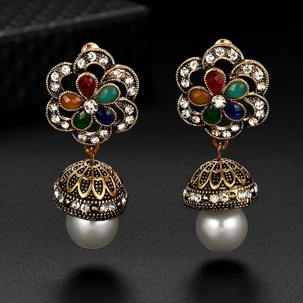 Brinco серьги античные Jhumki Jhumka висячие серьги этические племенные ювелирные изделия Ближний Восток Ретро Национальный стиль колокол
