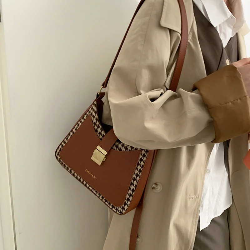 Универсальная женская сумка-мессенджер Ins модная маленькая квадратная сумочка