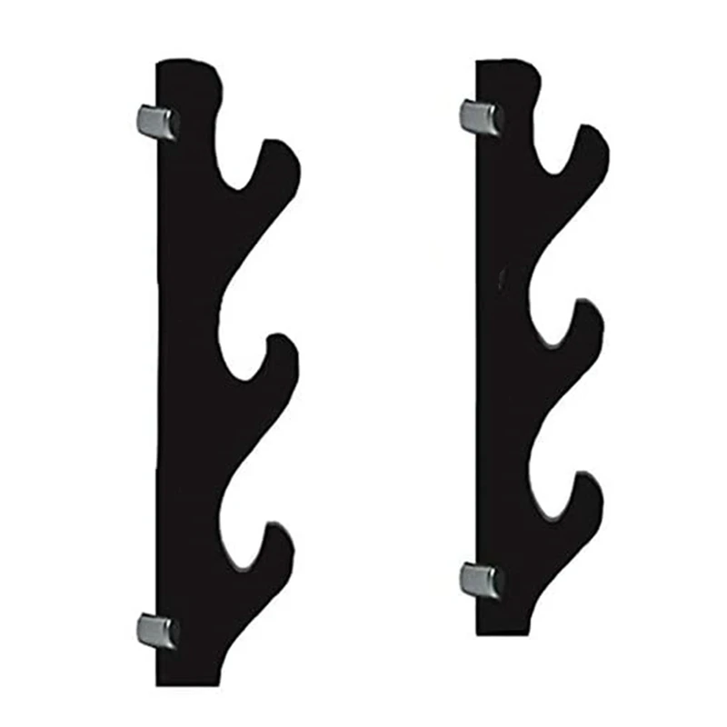

2Pcs Acrylic Three-Layer Wall-Mounted Samurai Sword Display Rack Hanger Support All Swords