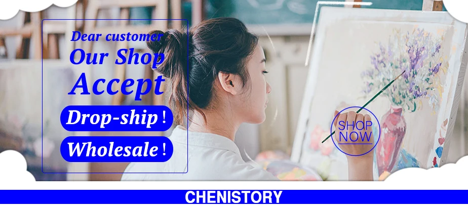 CHENISTORY рамка абстрактные цветы Сделай Сам картина по номерам Современная Настенная живопись Большой размер Холст Картина для гостиной 60x120 см